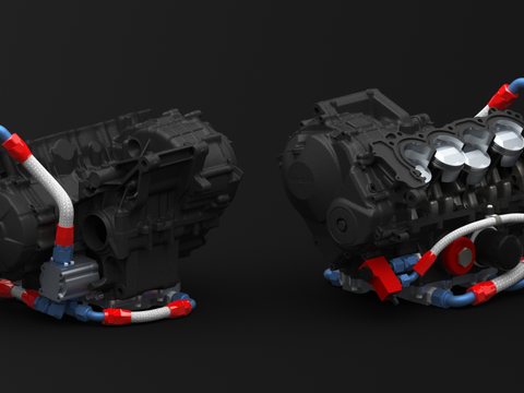 2009 Honda 2009 Honda Cbr600Rr Engine — view 3