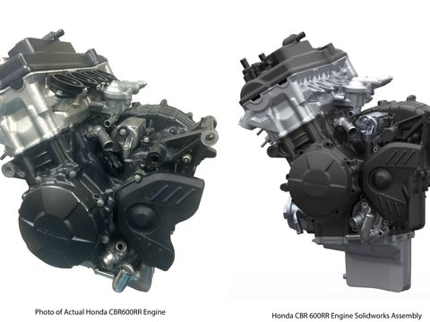 2009 Honda 2009 Honda Cbr600Rr Engine — view 8