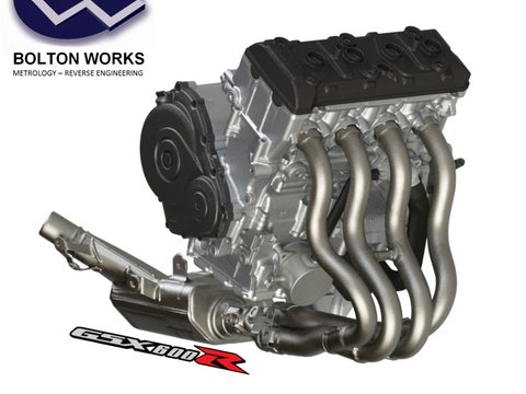 2013 Suzuki Suzuki Gsxr600 Engine — view 2