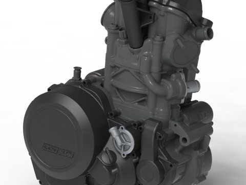 2014 Ktm 690 Engine — view 2