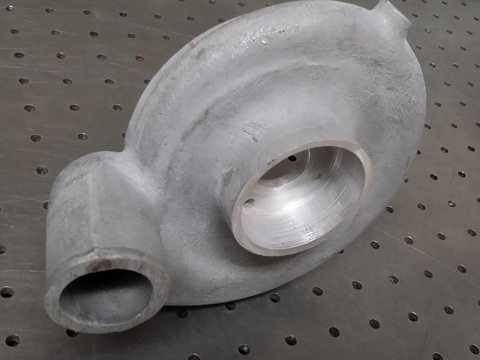 Bugatti Waterpump Housing — view 2