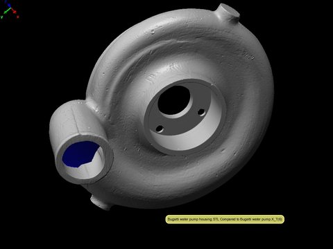 Bugatti Waterpump Housing — view 5
