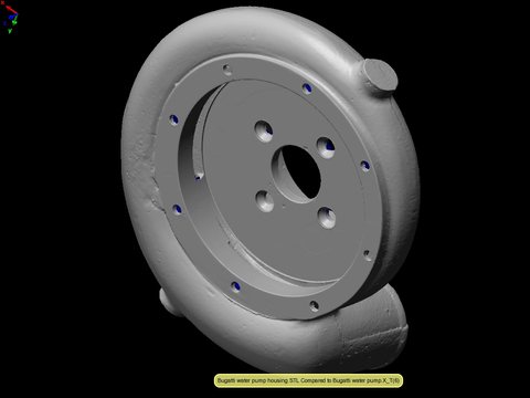 Bugatti Waterpump Housing — view 6