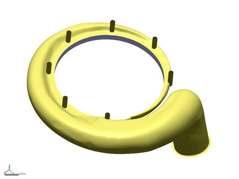 Bugatti Waterpump Housing — view 7