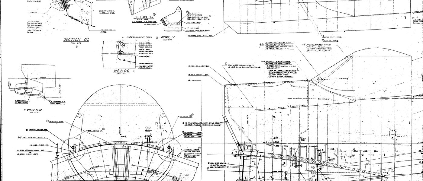 Airframe bracket geometry from the archive