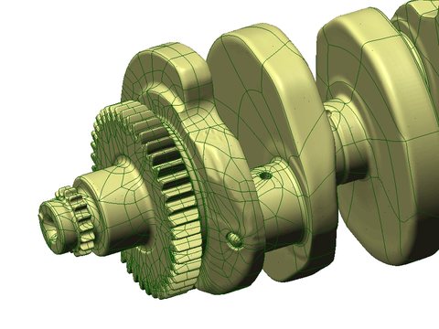 Crankshaft — view 7