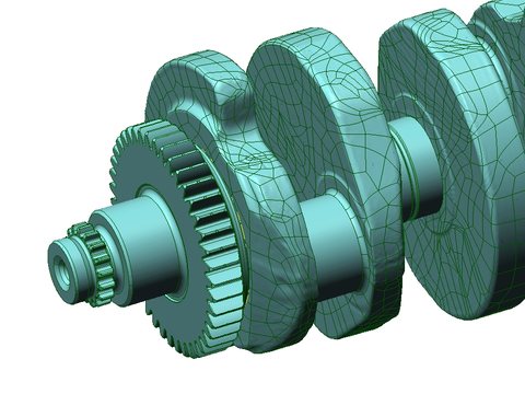 Crankshaft — view 8