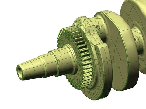 Crankshaft — view 10