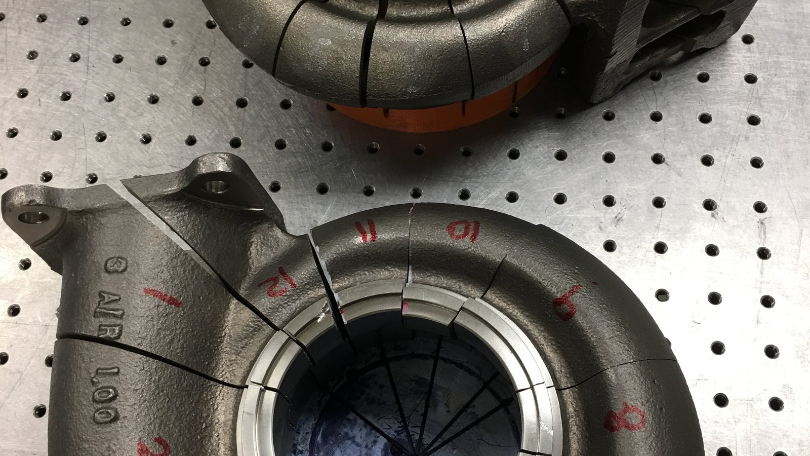 Double Volute Turbine Housing