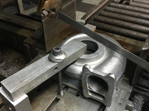 Double Volute Turbine Housing — view 2