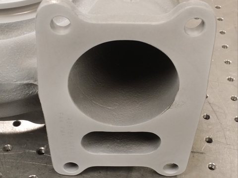 Double Volute Turbine Housing — view 7