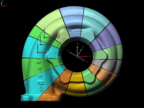 Double Volute Turbine Housing — view 9