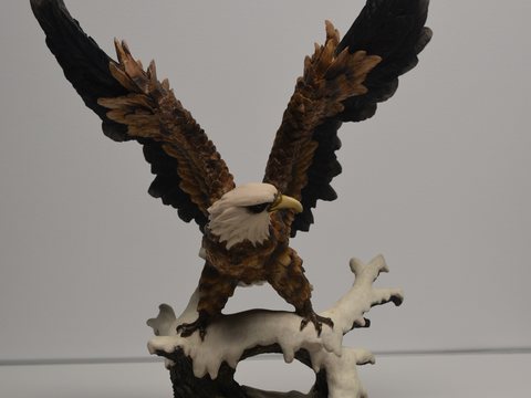 Eagle Sculpture — view 1
