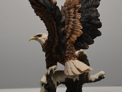 Eagle Sculpture — view 3