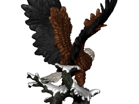 Eagle Sculpture — view 7