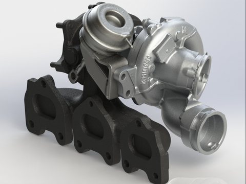 Garrett Turbocharger Porsche Megan — view 4
