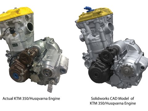 Ktm 2014 350 Sfx Engine — view 6