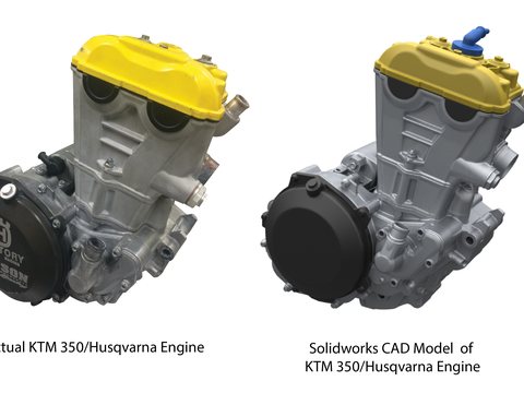 Ktm 2014 350 Sfx Engine — view 7