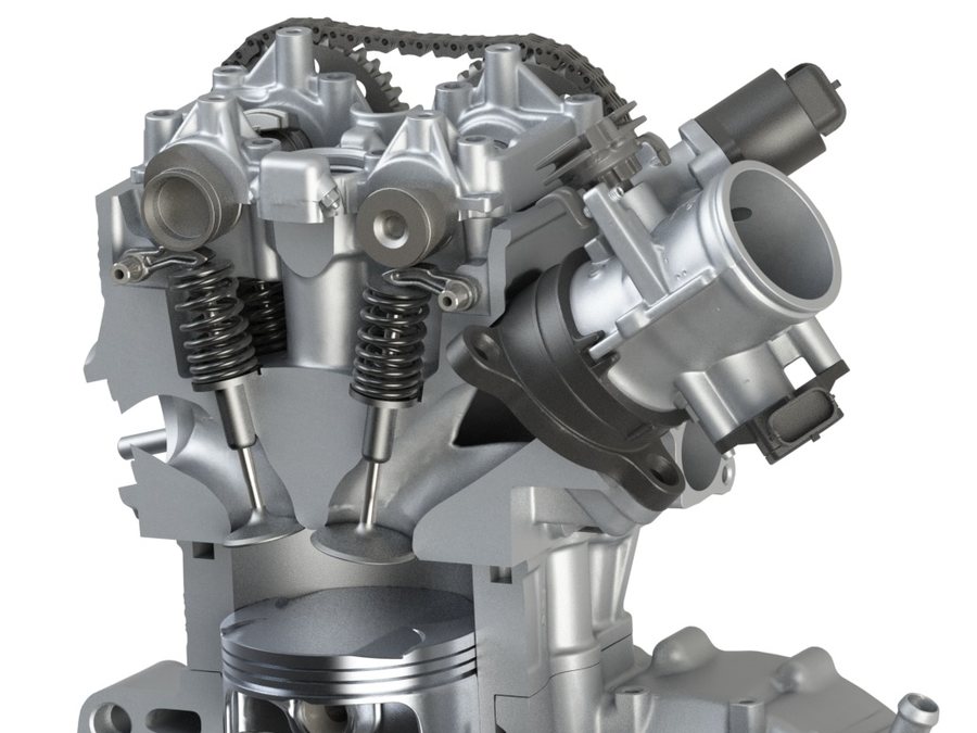 Ktm Duke 390 2014 Engine