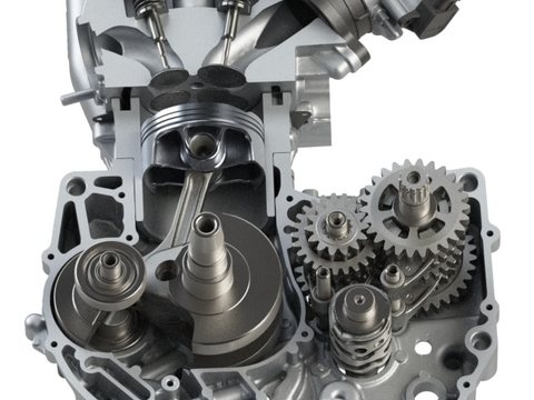 Ktm Duke 390 2014 Engine — view 2