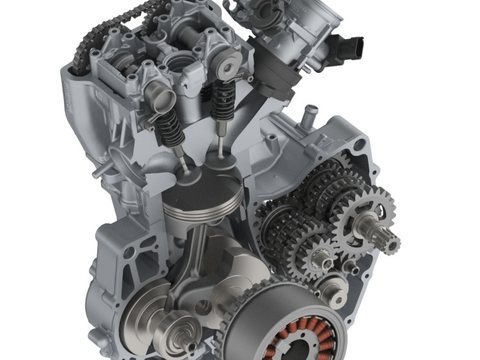 Ktm Duke 390 2014 Engine — view 4