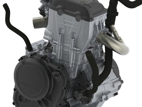 Ktm Duke 390 2014 Engine — view 7