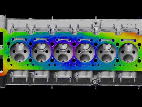 Maserati Straight Six Cylinder Head — view 2