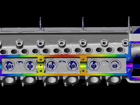 Maserati Straight Six Cylinder Head — view 4