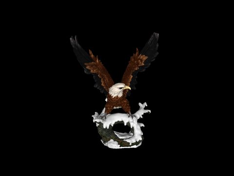 Meshlab Eagle Sculpture — view 2