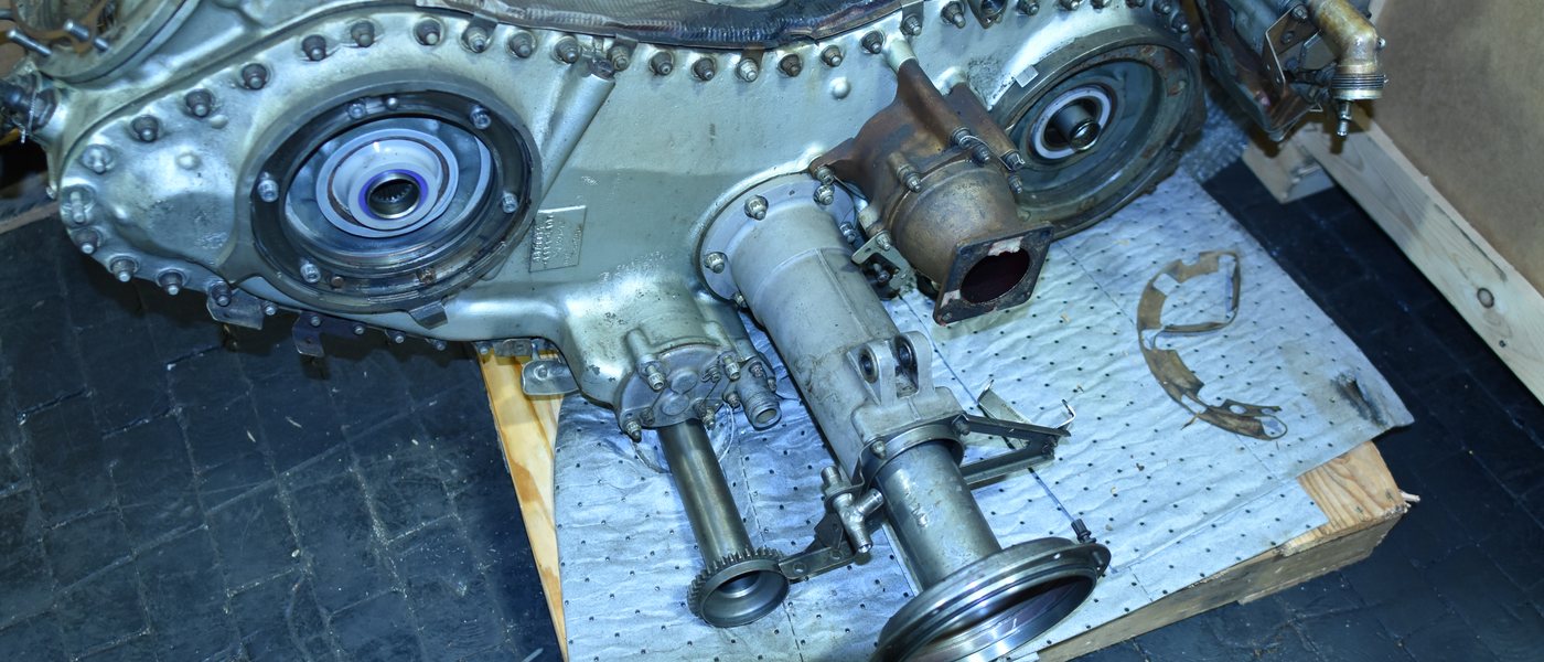 Pratt & Whitney JT9D engine geometry