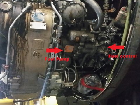 Pratt Whitney Jt9D Engine — view 3