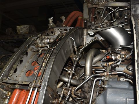 Pratt Whitney Jt9D Engine — view 4