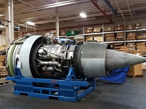 Pratt Whitney Jt9D Engine — view 5