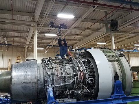 Pratt Whitney Jt9D Engine — view 7