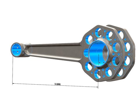Pratt Whitney R1340 Master Rod — view 5
