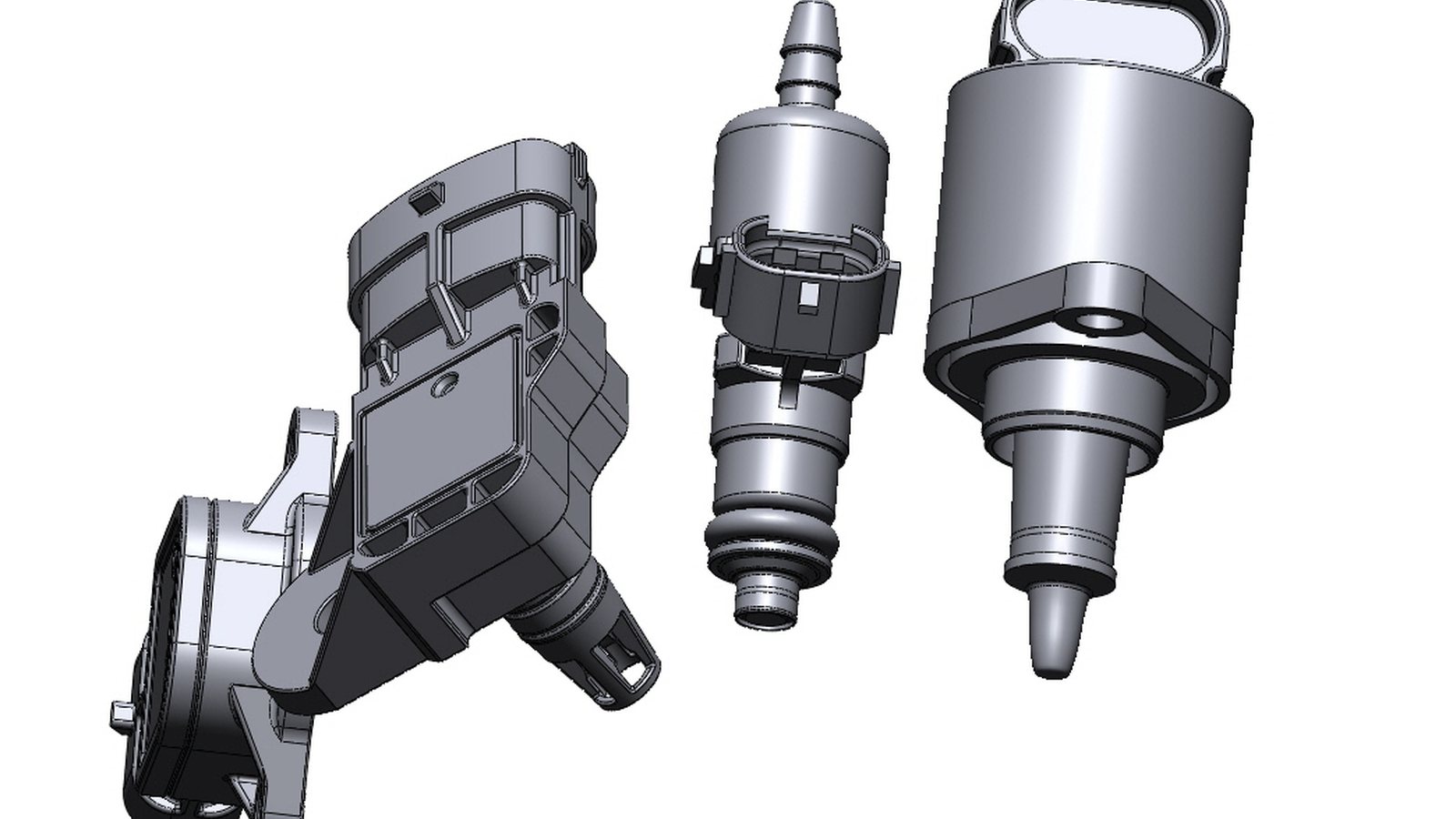 Throtle Body Sensors And Injector
