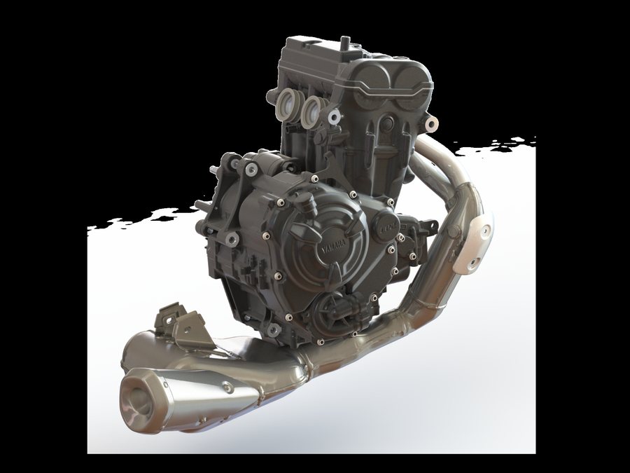 Yamaha Cp 2 689 Cc Engine 1