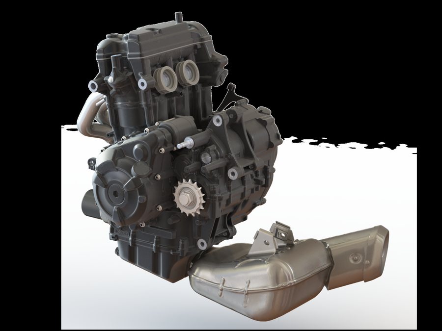 Yamaha Cp 2 689 Cc Engine 2
