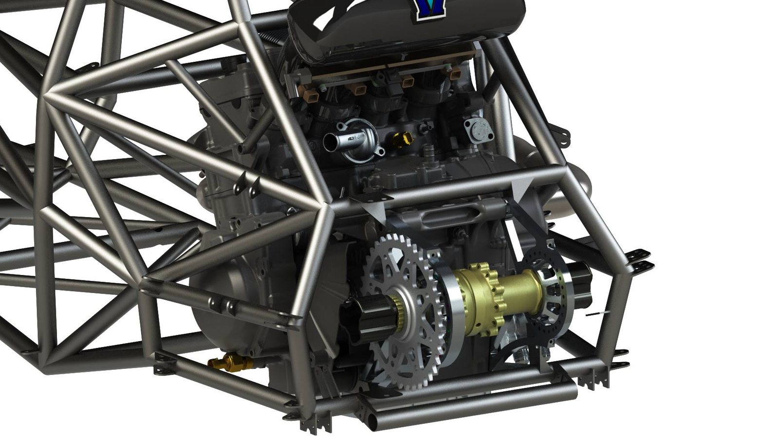 Yamaha R 6 2008 Engine